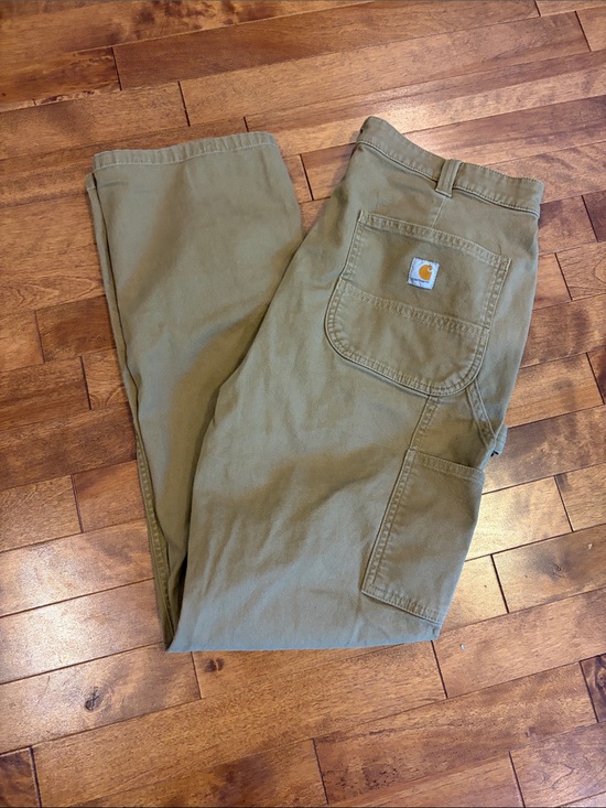 Carhartt Pants - Carhartt Straight-Leg Utility Pants — Tan Women’s 8